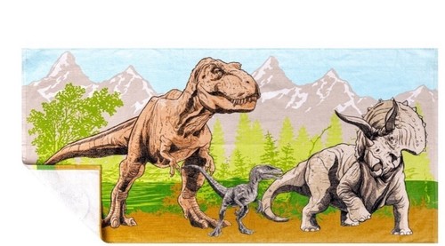 NEW Jurassic World Beach Towel, 28in W x 58in L, 100% Cotton - 第 6/8 張圖片
