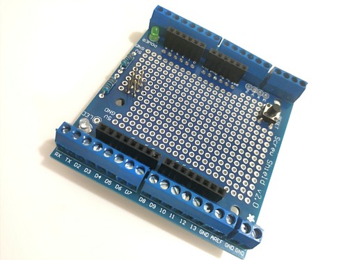 Proto Screw Shield v2.0 for Arduino UNO R3 Mega 1280 2560 328 Shield Board - Picture 5 of 9