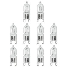 10 X OSRAM HALOPIN ECO 66733 240V 33W G9 light bulb (dimmable)