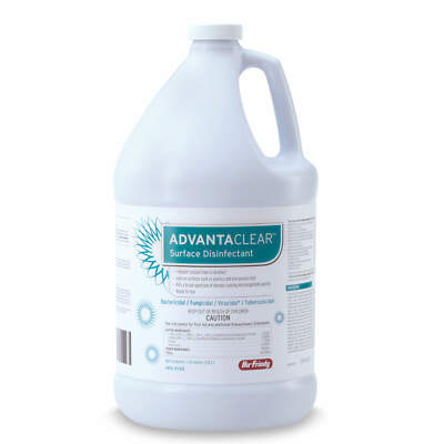 Hu-Friedy AdvantaClear Surface Top Disinfectant 4 Medical Dental Office IMS-2128