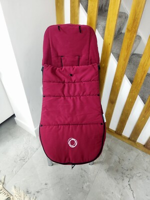 Bugaboo Rubinrot Fußsack Esel Biene Kameleon Fuchs Luchs Schmetterling Libelle *^