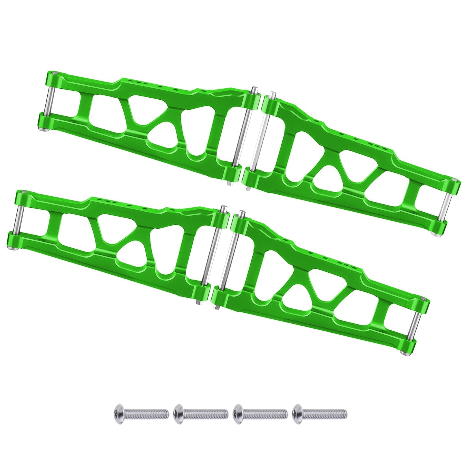 Aluminum Suspension A-Arms Set Front & Rear for Traxxas 1/10 Slash 4x4 Stampede