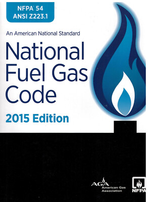 NFPA 54: NATIONAL FUEL GAS CODE 2015 (Brand NEW, Paperback)