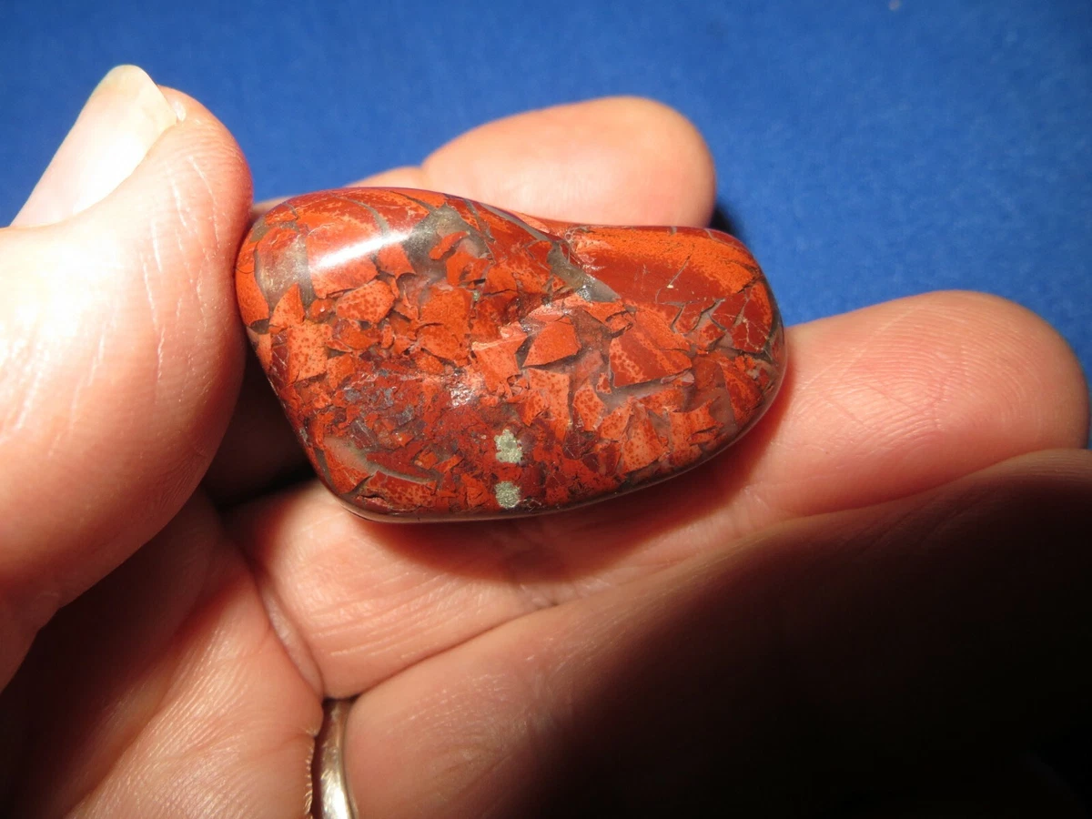 Beautiful Red Jasper Agate Polished Display Specimen Lake Superior