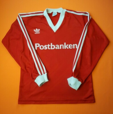 Norway vintage retro soccer jersey 1986 home shirt football Adidas