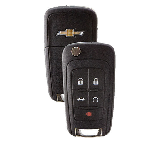 2x Remote Flip Car Key Fob For 2010 2011 2012 2013 2014 2015 2016 Chevy Equinox - Foto 8