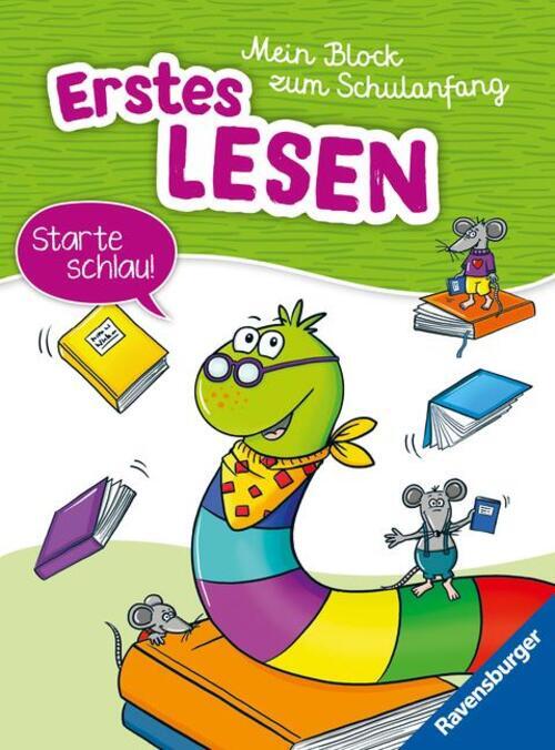 Thumbnail - Ravensburger Mein Block Zum Schulanfang: Erstes Lesen - Rätselblock Ab