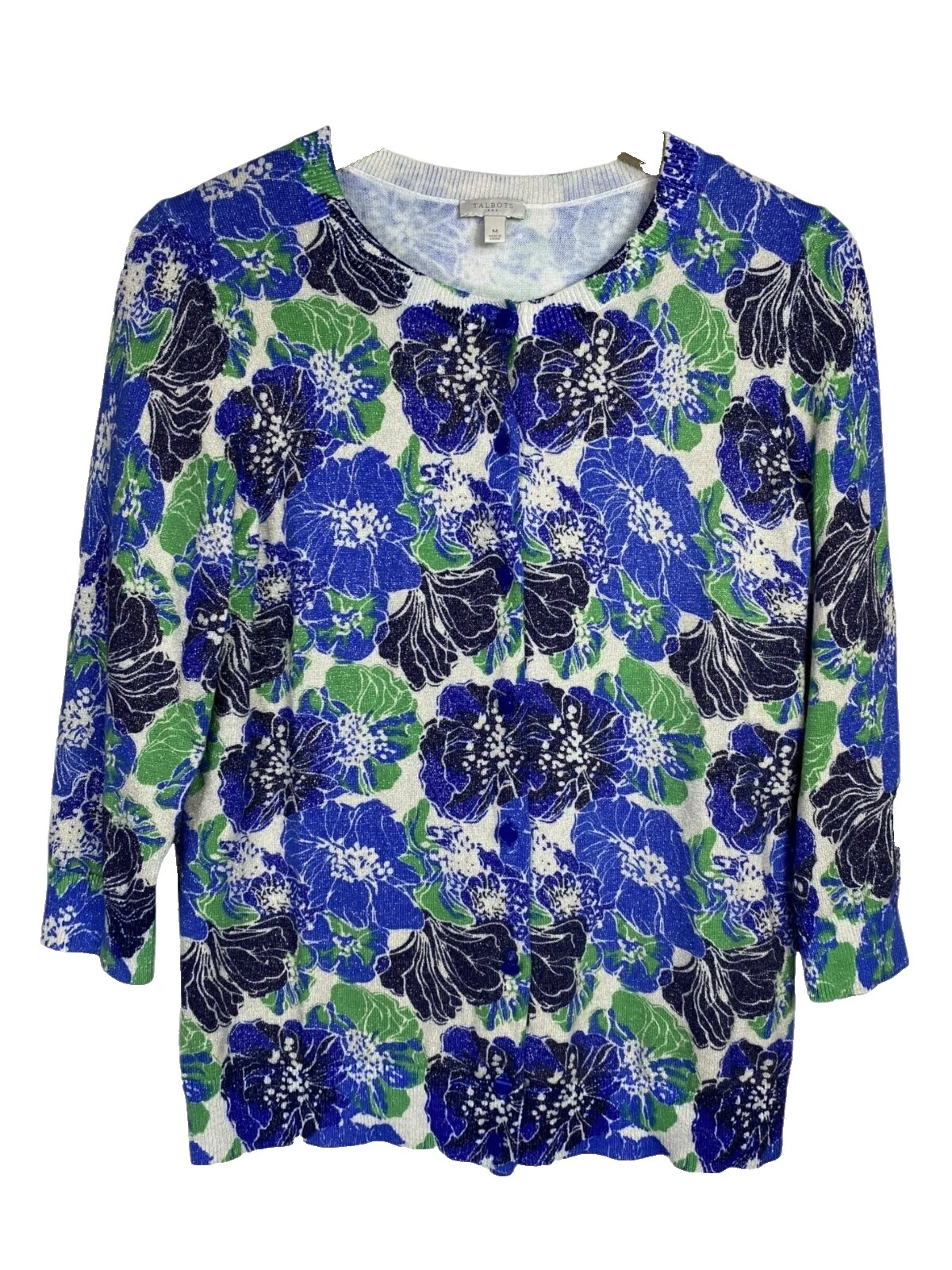 Suéteres para mujer floral Talbots Viscosa