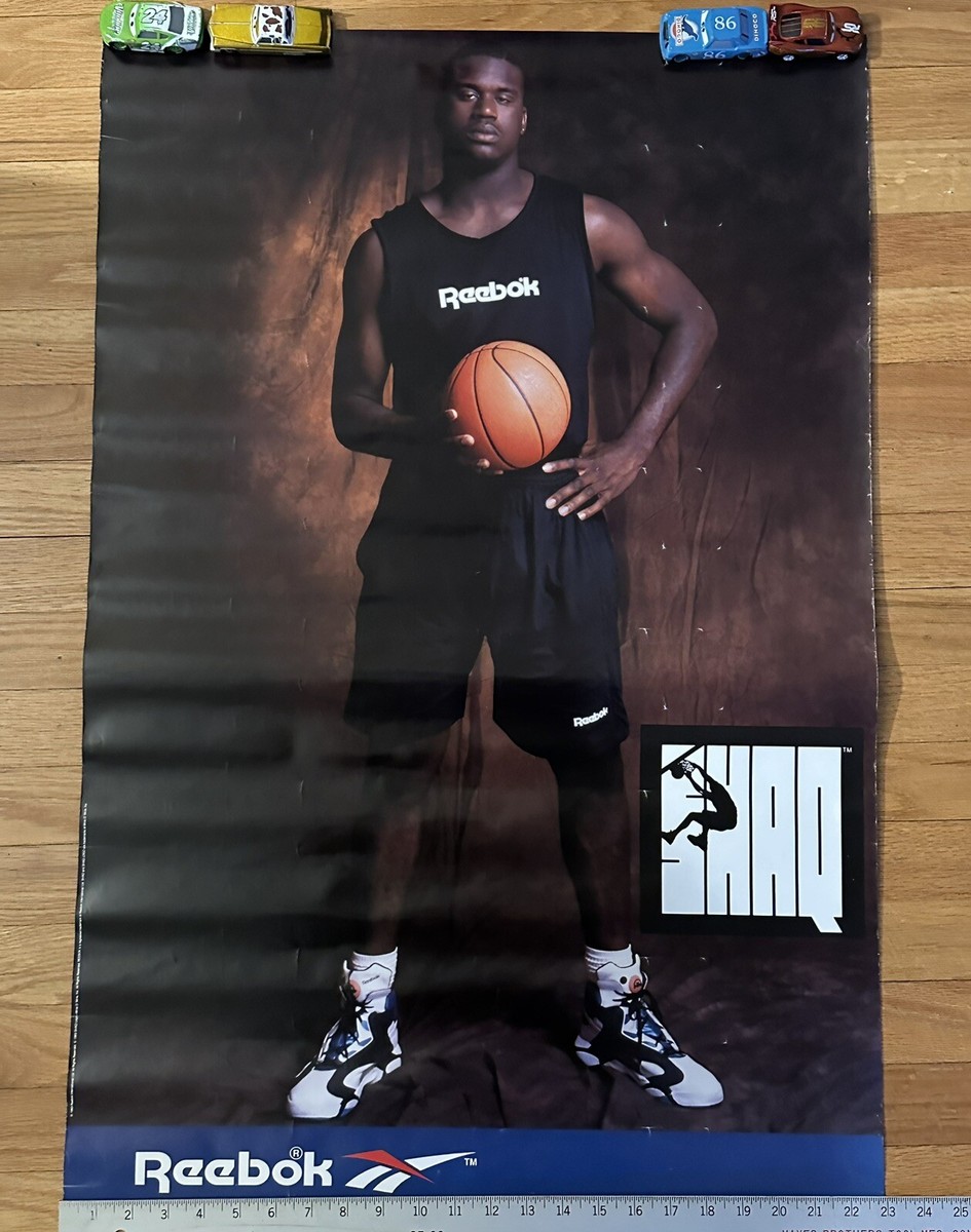 LARGE Vintage Nba Basketball Orlando Magic Shaq Shaquille O