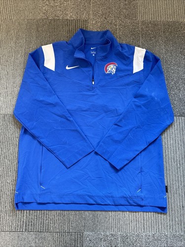 Nike Men’s X-Large CAL Christian Academy Of Louisville Blue Quarter Zip 1/4 - Picture 2 of 10