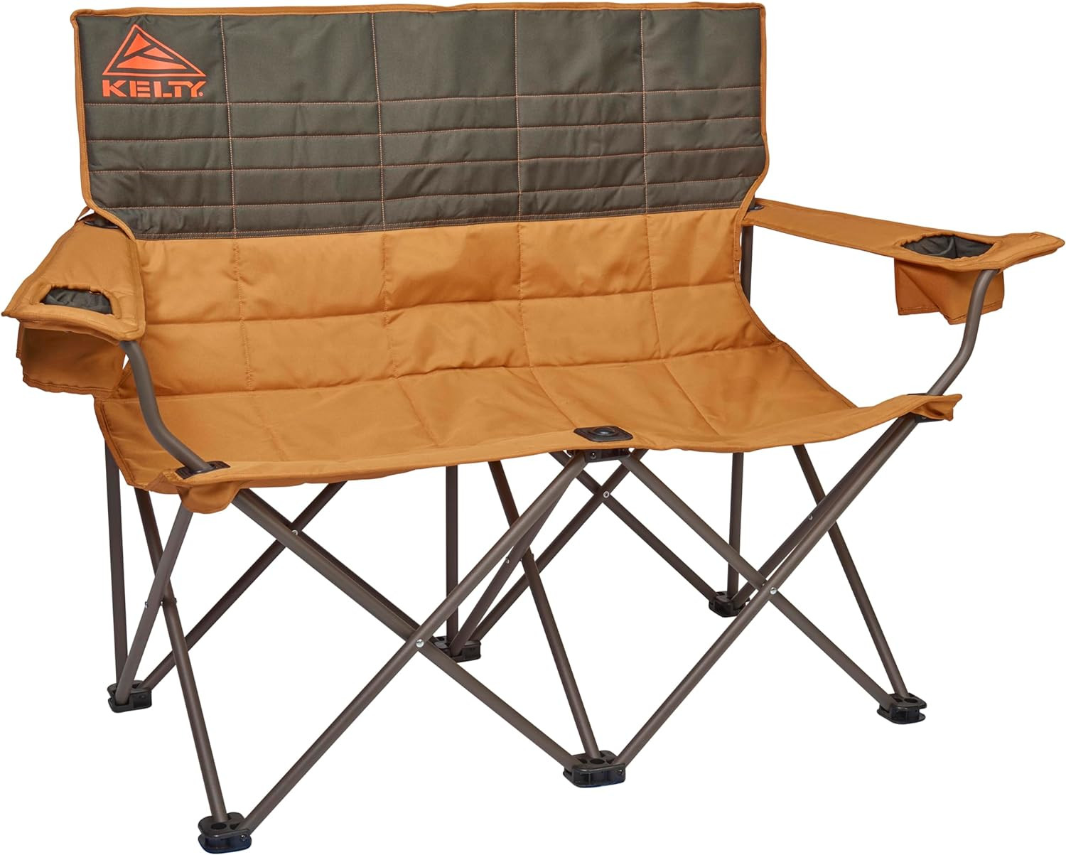 Loveseat Double Outdoor Camp Chair, 2-Person Camping, Festival, Concert Seat, Up