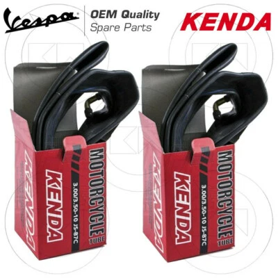 2 CAMERE D'ARIA KENDA PER RUOTA 3.50.10 3.50/10 PIAGGIO VESPA PX 125 150 200