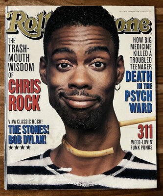 Rolling Stone - CHRIS ROCK  Vintage Collector Issue 770. Oct 2, 1997 Bob Dylan
