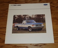 Original 1990 Ford F-Series Pickup Truck Sales Brochure 90 F-150 XL XLT Lariat