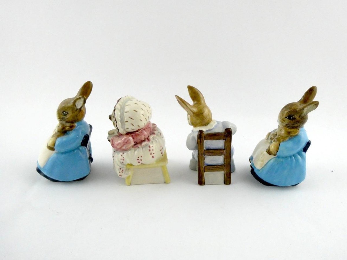 Beswick Backstamp 4 Group of 4 Beatrix Potter Figurines ERROR