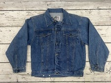 VTG Climate Control Women's Button Up Blue Denim Fashion Rite Corp Jean Jacket