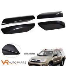 4x Fit For N210 2003-2009 Toyota 4Runner Roof Rail Rack Bar End Cover Shell Cap