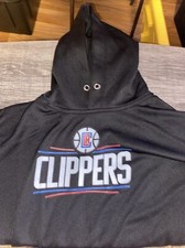 Los Angeles Clippers Youth XL Majestic Black Fleece Sweatshirt Hoodie 1481
