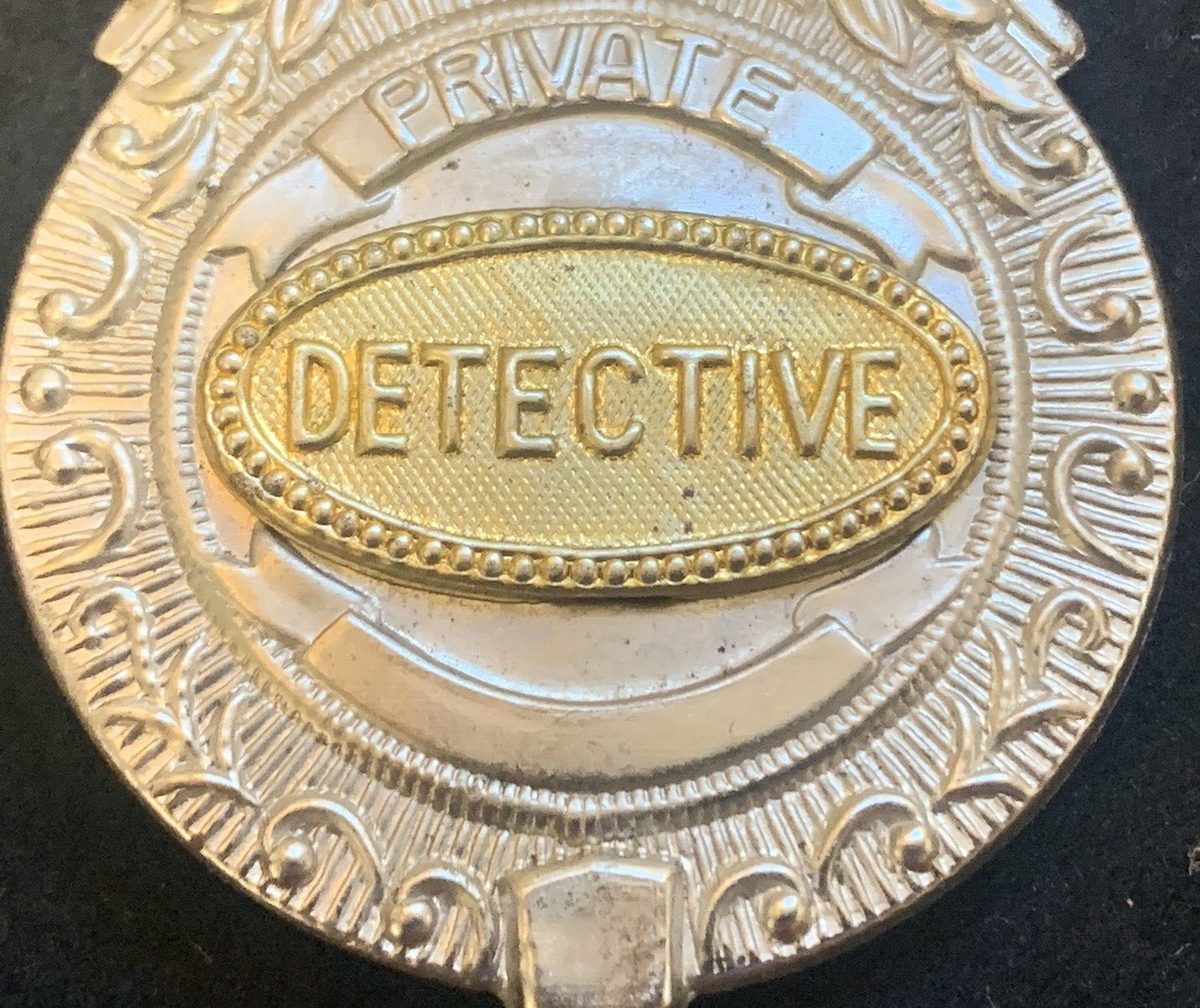 アンティーク　バッジ　Detective Badge FACTION 607 アンティーク バッジ Detective Badge FACTION 607 Los Angeles
