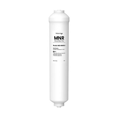 Waterdrop Remineralization Inline Water Filter, 1/4  Quick Connect Post Filter