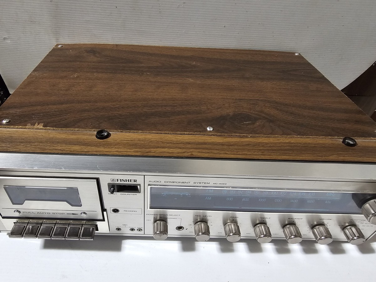 Système Chaîne Hifi - Muse MT-112W - CD 20W vintage avec platine Vinyle - CD/FM/USB/AUX - 33/45/78 tours - Lumière OVNI - TV Son Photo
