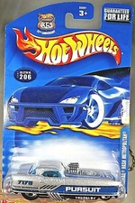 2002 Hot Wheels Collector #206 METRORAIL NASH METROPOLITAN Silver w/Chrome 5 Sp