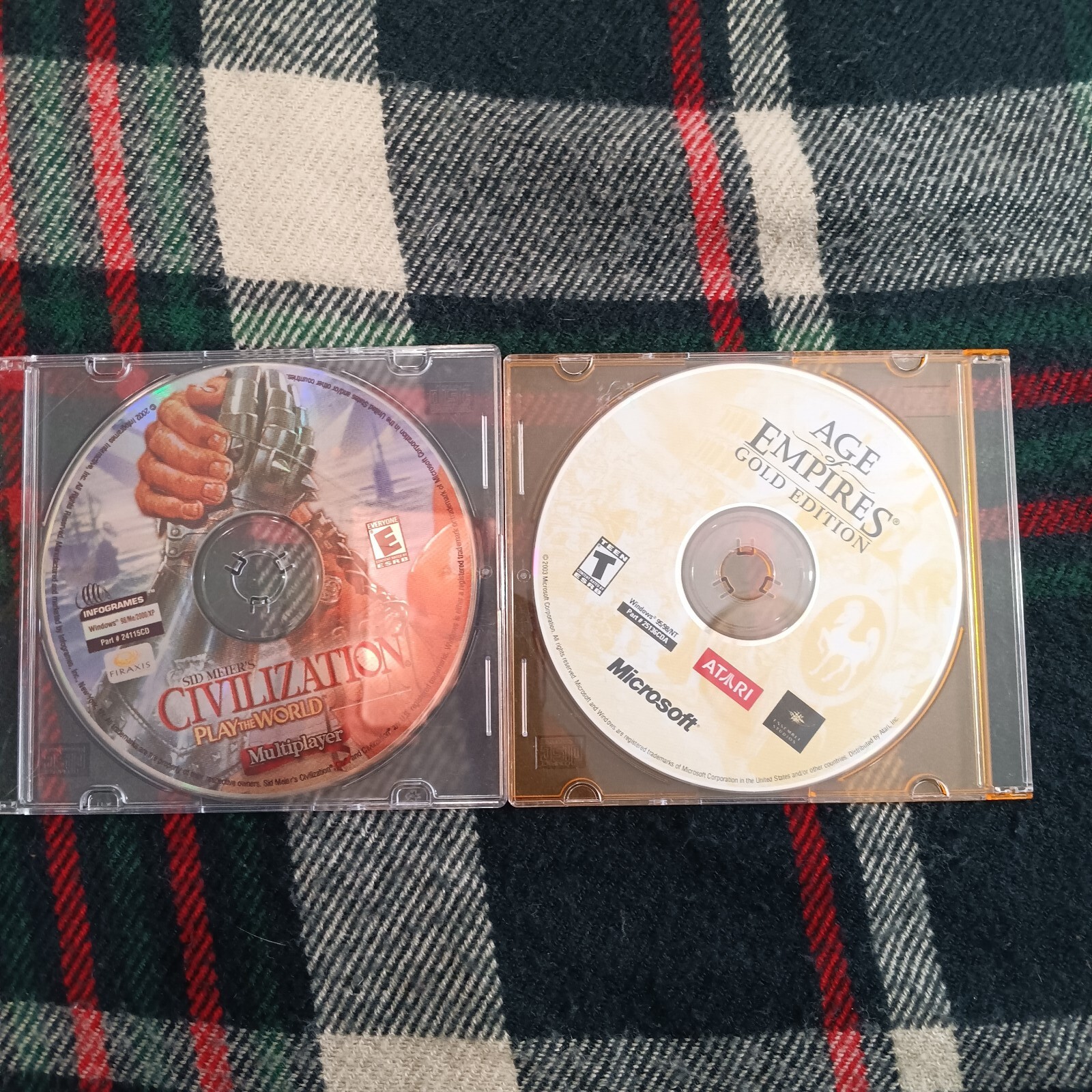 Ages Of Empires And Civilization Pc Game Lot Disks Only No Paperwork | eBay