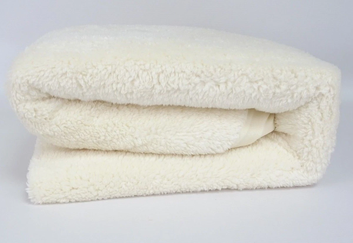 Extra Deep Thermal Teddy Fleece UNDER BLANKET Warm 12 inch Extra Deep Cosy  Sheet | eBay