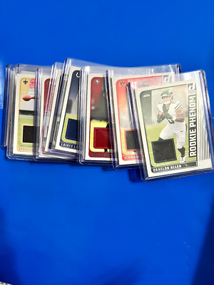 2024 Panini Donruss ''Rookie Phenom'' Mem-Pick Your Favorite Rookie Patch