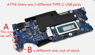 Type-C USB Jack Data Power USB-C Port connector For Samsung NP950QED