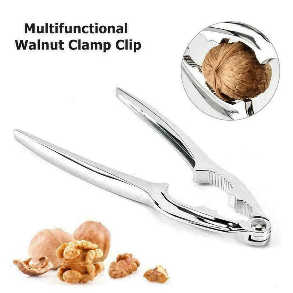 Multifunction Walnut Clamp Clip Pecan Nutcracker Sheller Kitchen A1O5 TGR4 H8I6 - Image 2 of 4