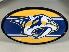 New Nashville Predators Trailer Hitch Cover 2" Receiver ABS Plastic 6"x3.5" Cap