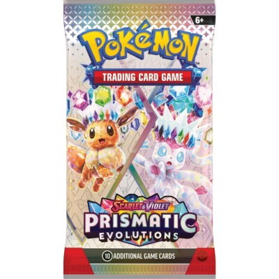 Pokémon TCG: Scarlet & Violet Prismatic Evolutions Booster Bundle Fast  Shipping