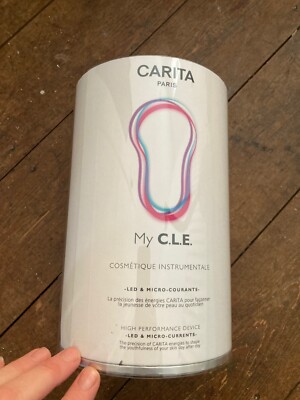 Neu in OVP EMS LED Carita My C.L.E. rotlicht salon gesichtsgerät paris hochwertig