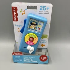 Fisher Price Laugh & Learn Puppy's Music Player Interactive Toy Sound, 6-36m.