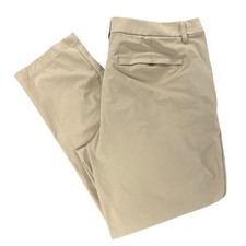 Lululemon Mens ABC Classic-Fit Trouser Size 38 Beige Warpstreme