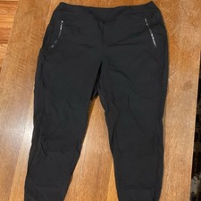 Athleta Women s Black Activewear Ankle Pants ...