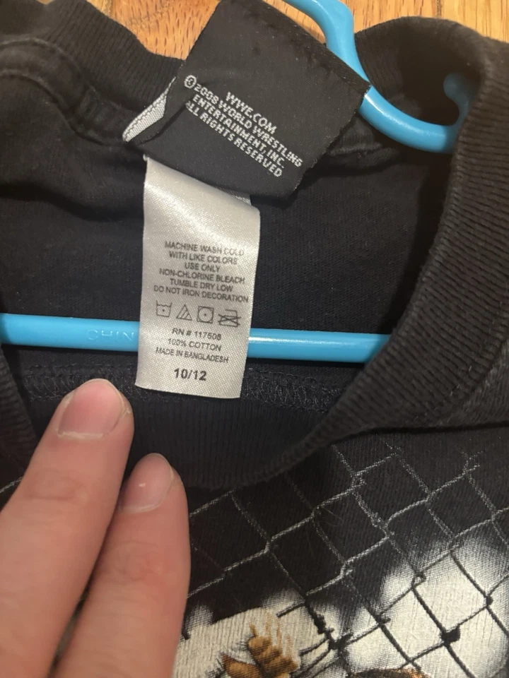 CAMISETA WWE JOHN CENA HUSTLE, LEALTAD, RESPETO NIÑOS WWE JUVENIL TALLA 10-12 Foto 4 de 4