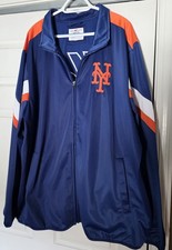 Giacca full zip New York Mets Earned Run G-IIII Sports di Carl Banks 4XL