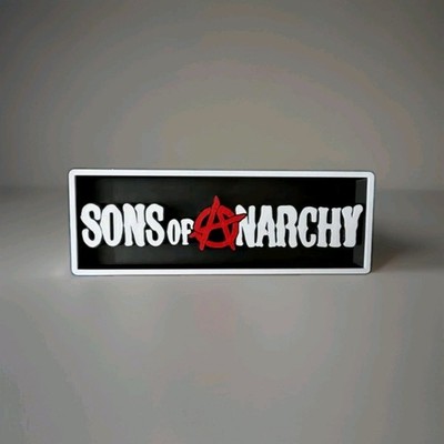 Sons Of Anarchy Logo Schild 16cm Nerd Kult Sammlung Biker Life Motorcycle SOA