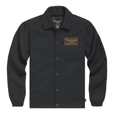 Triumph Herren Oiley Classic Jacke Schwarz Größen Medium Large Extra Large XXL