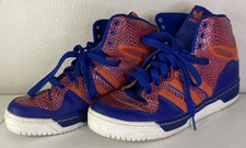 Mens ADIDAS ATTITUDE HI Blue/Orange KNICKS Co...