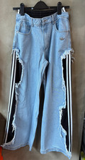 adidas Originals Adilenium 5.0 Denim Pants Women Lifestyle Casual AsiaFit KY5192