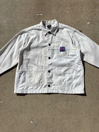 Brain Dead 2019 Paneled Chore Jacket M w/ Original Pins image 2