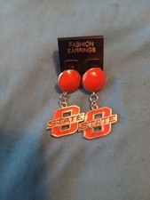 Oklahoma State Earrings