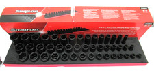 New Snap-on 12 Dr 45pc Shallow Deep Semideep Impact Socket Set 38 - 1 14 New Snap-on 12 Dr 45pc Shallow Deep Semideep Impact Socket Set 38 - 1 14
