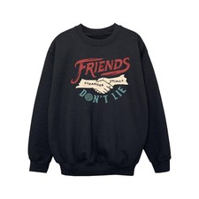 Netflix Girls Stranger Things Friends Don  't Lie Hands Sweatshirt BI34890 