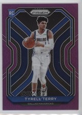 2020-21 Panini Prizm Purple Prizm /99 Tyrell Terry #259 0m1w
