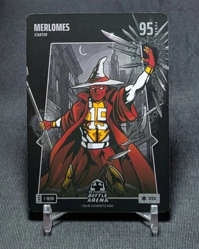 Patrick Mahomes II MERLOMES Steel 2024 Bo Jackson Battle Arena #T-19/50 Chiefs