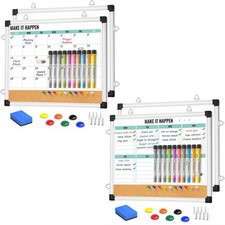 Monthly and Weekly Calendar Whiteboard